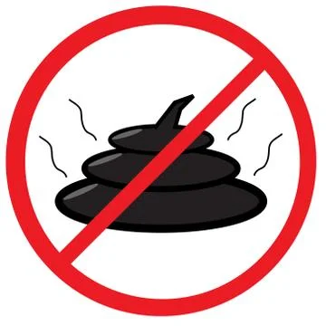 Restricted area Illustrazione stock