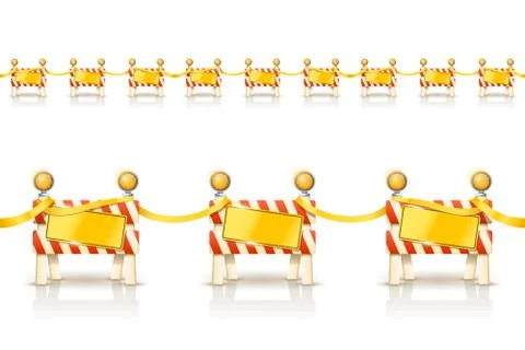 Restricted area Stock Illustration