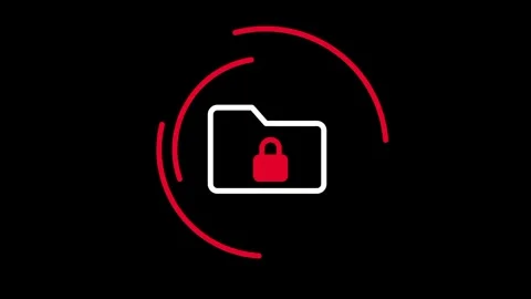 Restricted Folder Stock Footage 334343036