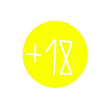 Restriction +18 Stock Illustration