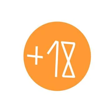 Restriction + 18 Stock Illustration