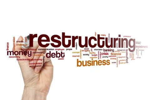 Restructuring Illustrazione stock