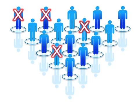 Restructuring process within organization or company Stock-Fotos