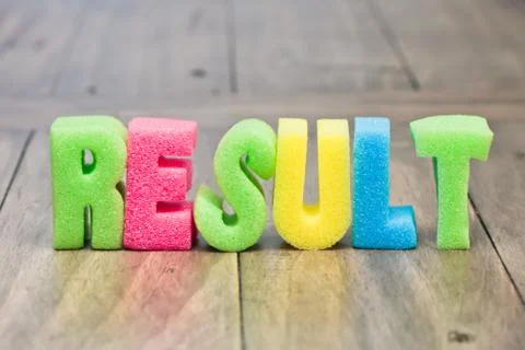 Result concept Stock Photos