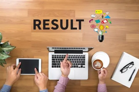 RESULT Concept Stock Photos