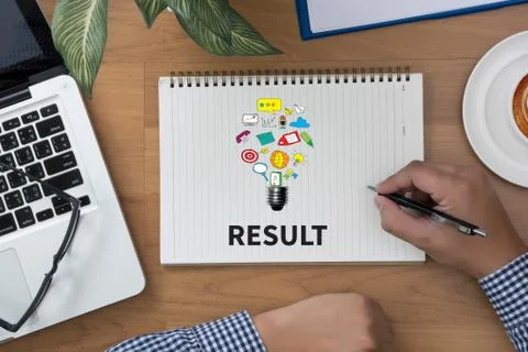 RESULT Concept Stock Photos