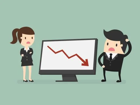 Results chart Stock Illustration