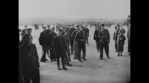 The results of the Holocaust (Part 3). Stock Footage 123366103