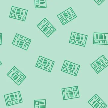 Resume paper document line vector seamless pattern Stock Illustration