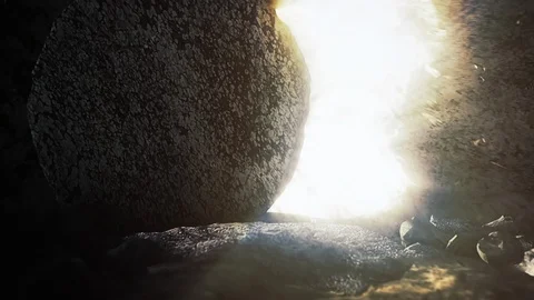 Resurrection of Jesus Video stock 125902353