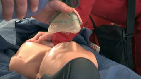 Resuscitation Process CPR Stock Footage 152187766