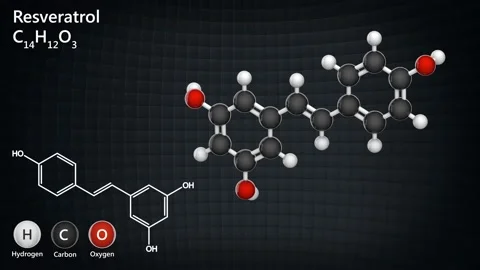 Resveratrol Stock Footage 145250783