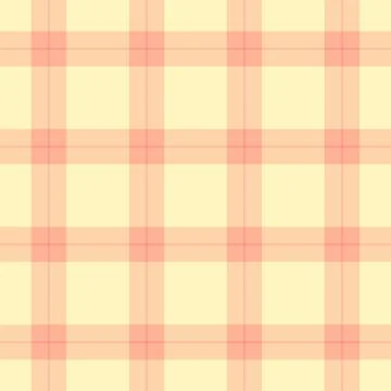 Retail fabric check vector, menu seamless pattern texture. Girl plaid texti.. Stock Illustration