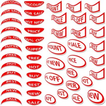 Retail Icons Stock Illustration