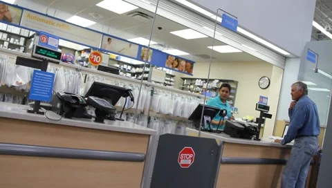 Retail Pharmacy Stock Footage 1631150