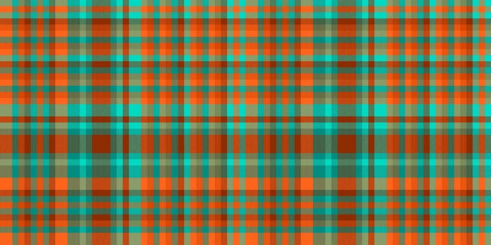 Retail seamless check pattern, fall background plaid tartan. Old texture ve.. Illustrazione stock