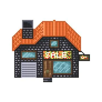 Retail shop Ilustración de archivo