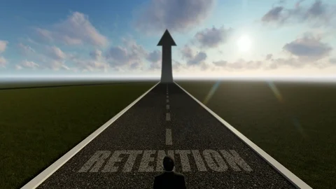 Retention Concept Stock Footage 95792338