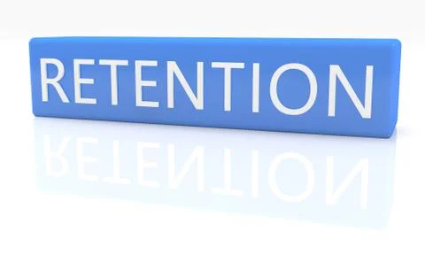 Retention Stock Illustration