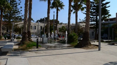Rethymno city prefecture Stock Footage 72170709