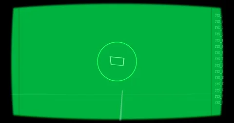 Reticle rotating, marker shifting on cursor sweep, updating RADAR_LOG or Stock Footage 327338641