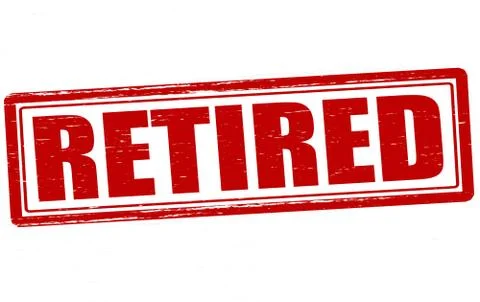 Retired Stock Illustration
