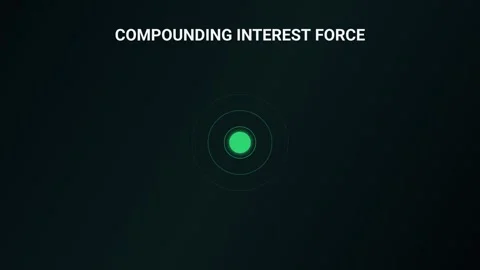 Retirement Accumulation Plan Animation Compound Interest, Risk Financial Freedom Stock-Footage 337654475