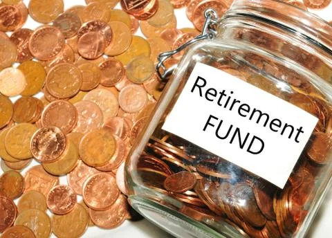 Retirement fund Foto stock