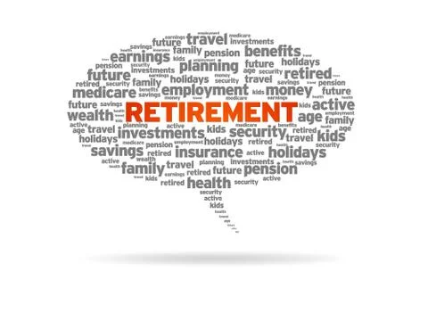 Retirement Stock Illustration