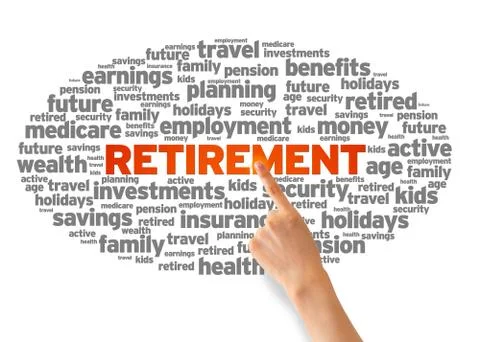 Retirement Illustrazione stock