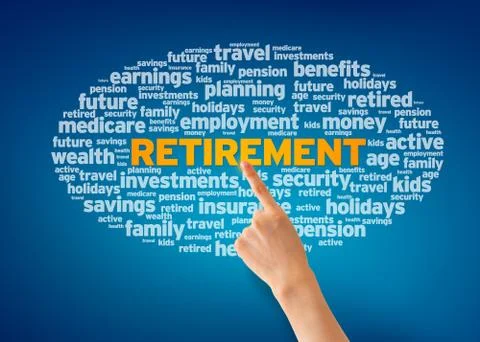 Retirement Stock Illustration