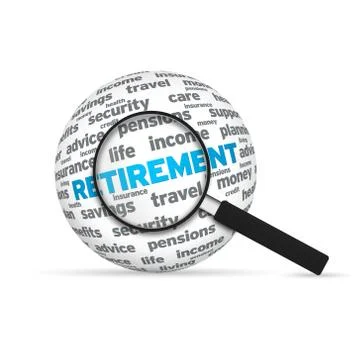 Retirement Stock Illustration