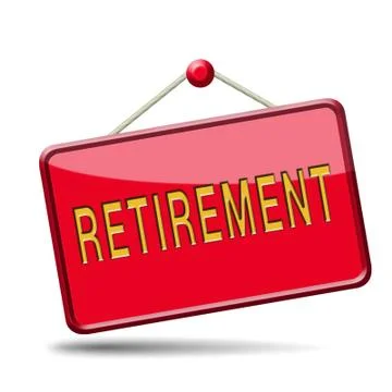 Retirement Stock Illustration