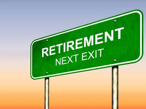 Retirement Stock Illustration