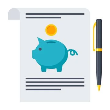 Retirement Planning Concept Stock Illustration
