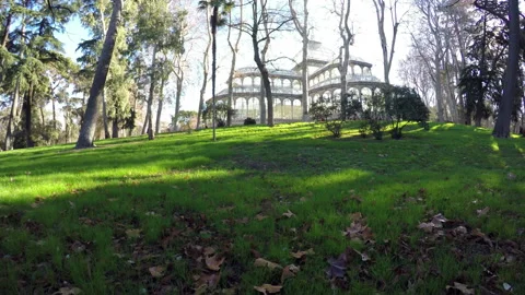 Retiro park in Madrid Stock Footage 101897576