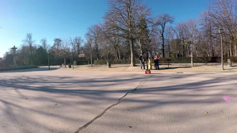 Retiro park in Madrid Stock Footage 104243499