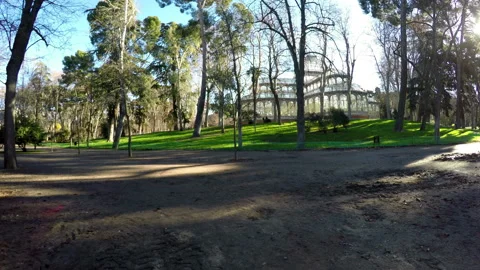 Retiro park in Madrid Stock Footage 104710233