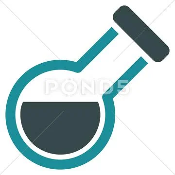 Retort Flat Icon Stock Illustration