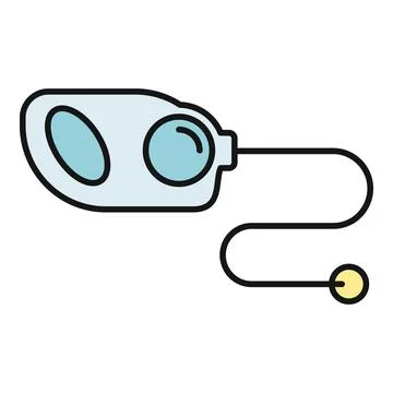 Retractable leash for dog walking and pet control Illustration