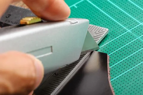 Retractable utility knife Stock Photos