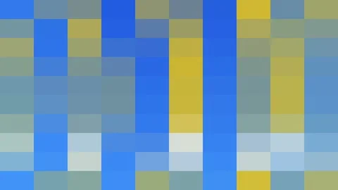 Retro 8-Bit Video Game background. Seamless looped Stock Footage 121692085