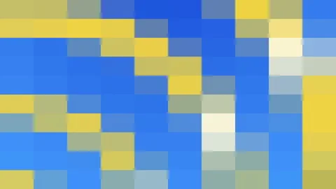 Retro 8-Bit Video Game background. Seamless looped Stock Footage 121692177