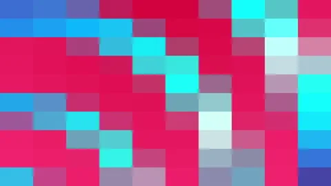 Retro 8-Bit Video Game background. Seamless looped Stock Footage 121692203