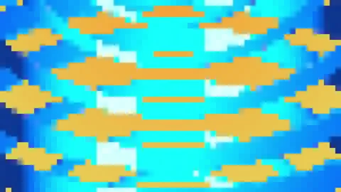 Retro 8-Bit Video Game background. Seamless looped Stock Footage 121692527