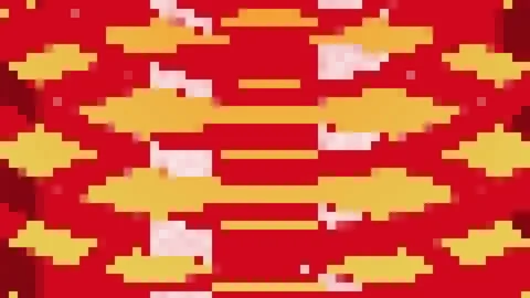 Retro 8-Bit Video Game background. Seamless looped Stock Footage 121692528
