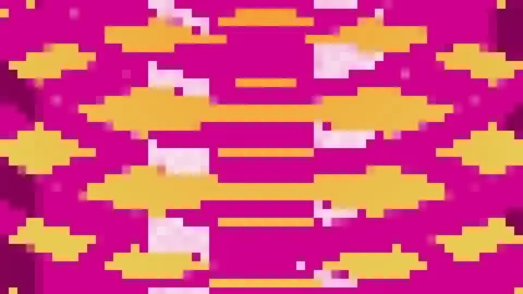 Retro 8-Bit Video Game background. Seamless looped Stock Footage 121692546