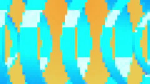 Retro 8-Bit Video Game background. Seamless looped Stock Footage 121692638
