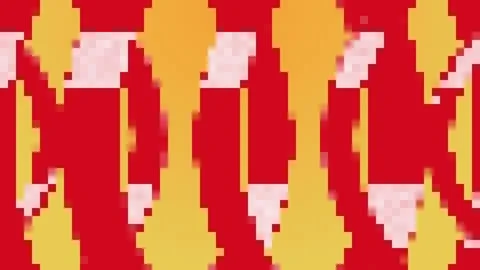 Retro 8-Bit Video Game background. Seamless looped Stock Footage 121692639