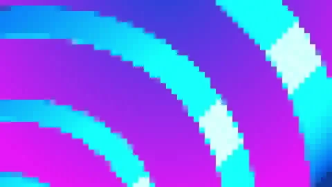 Retro 8-Bit Video Game background. Seamless looped Stock Footage 121692673